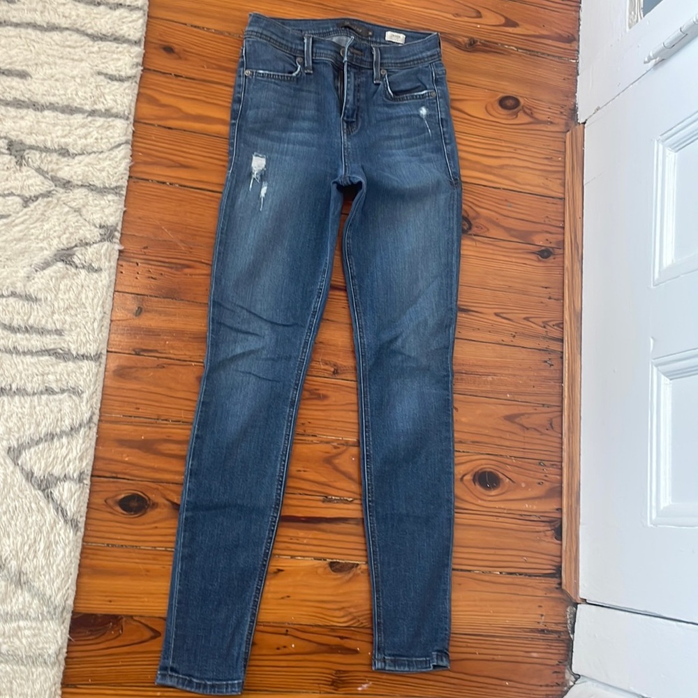 high ride skinny jeans
